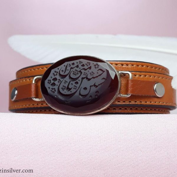 دستبند عقیق کبدی خراسانی خطی
