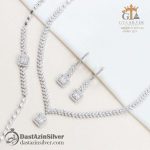 سرویس نقره مارسا طرح امرالدکات کد da301