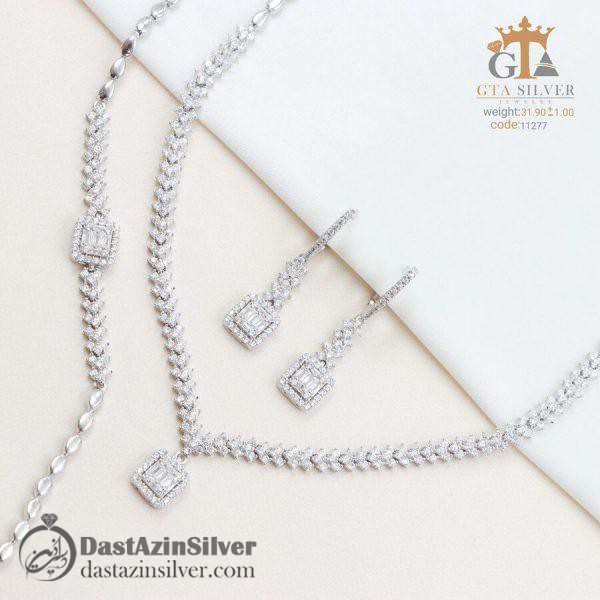 سرویس نقره مارسا طرح امرالدکات کد da301