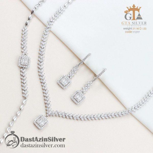 سرویس نقره مارسا طرح امرالدکات کد da301