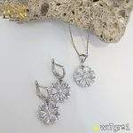 نیم ست نقره طرح فرشته