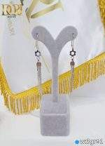 گوشواره نقره طرح نوشین