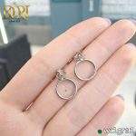 گوشواره نقره طرح زهرا
