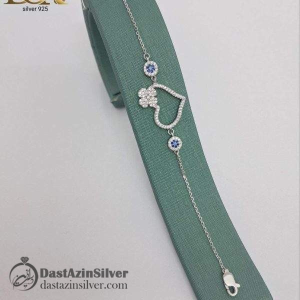 دستبند نقره زنانه طرح آدرینا