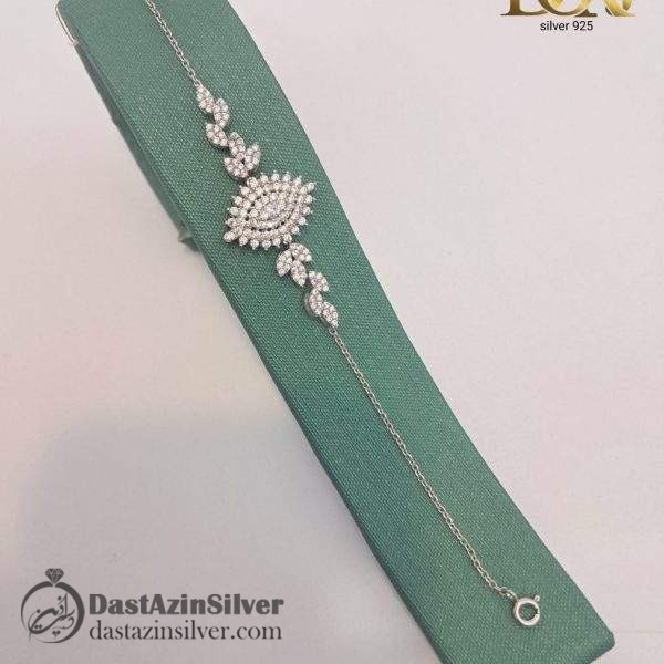 دستبند نقره زنانه طرح چکاوک