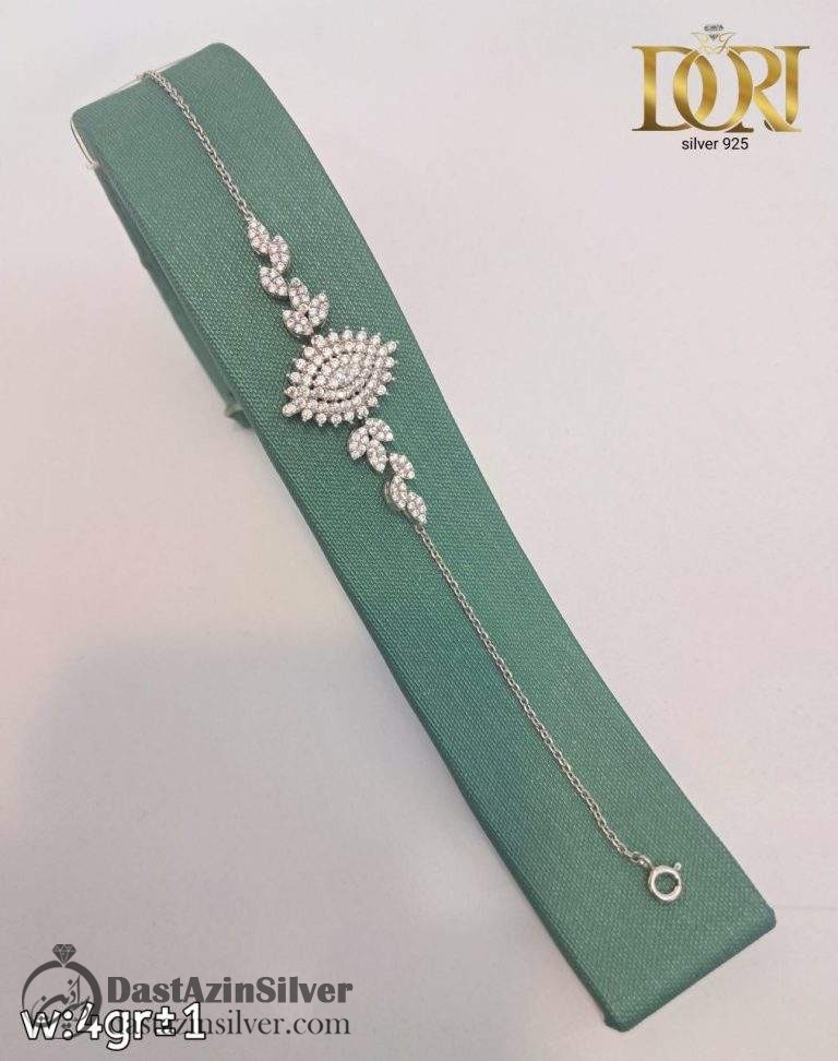 دستبند نقره زنانه طرح چکاوک