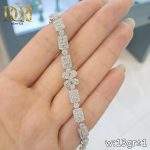 دستبند نقره زنانه طرح دالیا