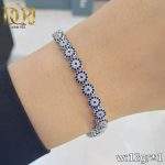 دستبند نقره زنانه طرح دریا