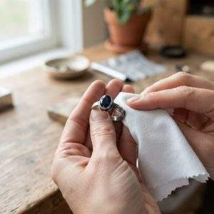 چگونه انگشتر نقره را تمیز کنیم؟ بدون آسیب به نگین